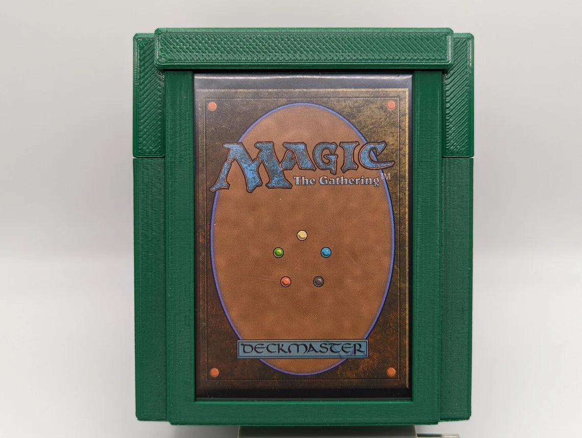 Green Rising MTG Commander Deck Box by 3Sisters3dCreations