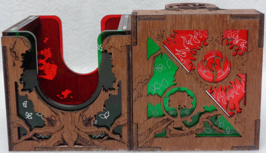 Gruul - Red / Green Commander Deck Box by Vulcan Forge