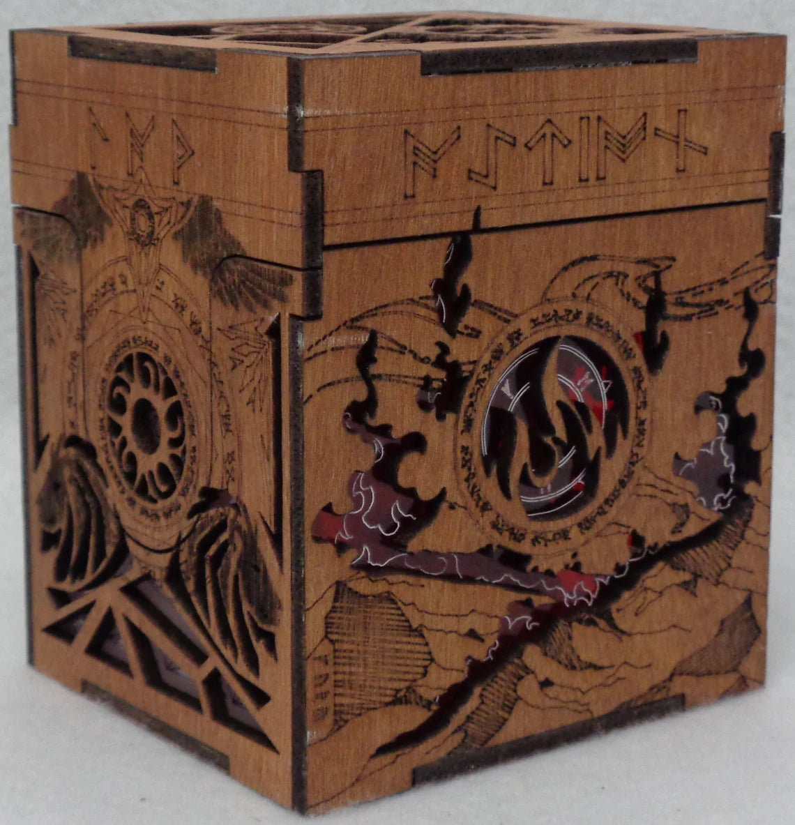 Boros - Red / White  Commander Deck Box by Vulcan Forge
