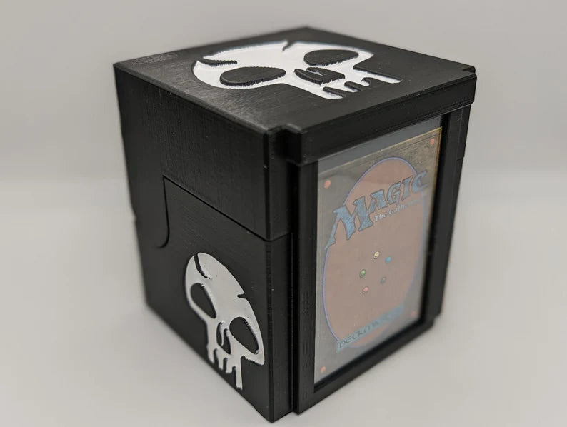 Black Rising MTG Commander Deck Box by 3Sisters3dCreations