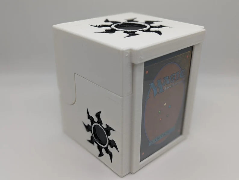 White Rising MTG Commander Deck Box by 3Sisters3dCreations