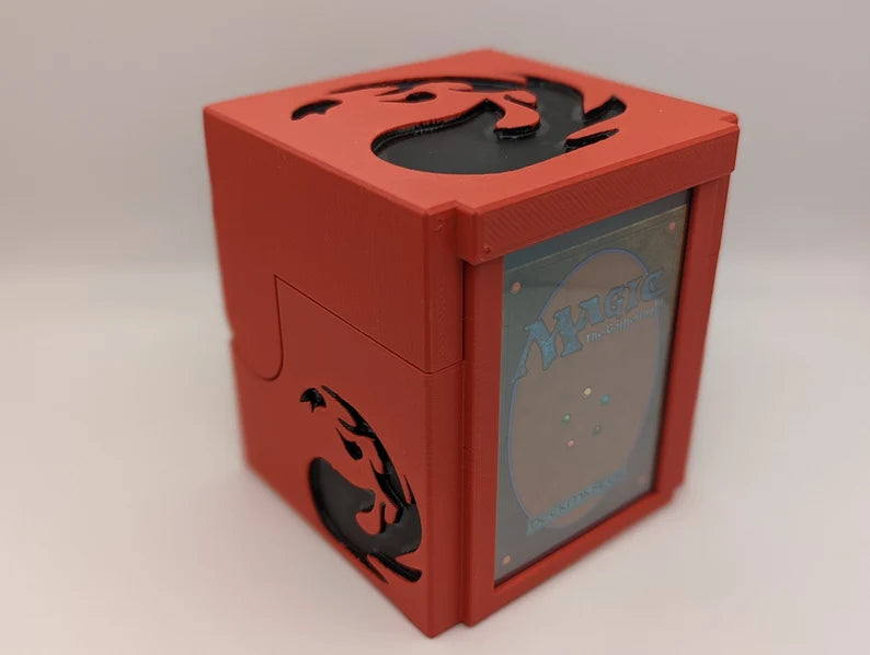 Red Rising MTG Commander Deck Box by 3Sisters3dCreations