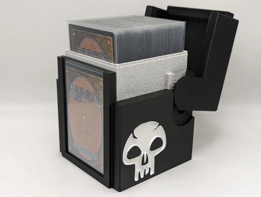 Black Rising MTG Commander Deck Box by 3Sisters3dCreations