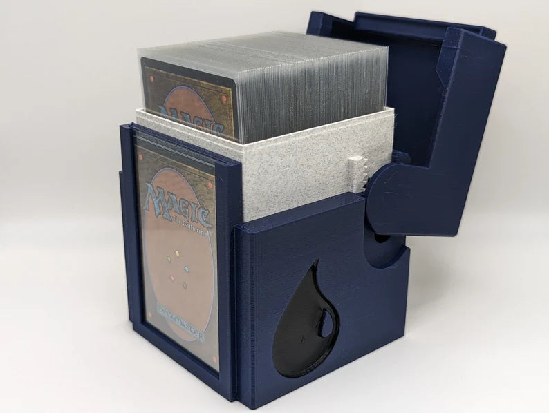 Blue Rising MTG Commander Deck Box by 3Sisters3dCreations