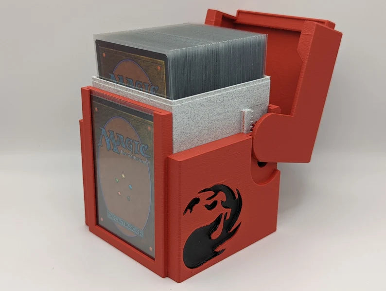 Red Rising MTG Commander Deck Box by 3Sisters3dCreations