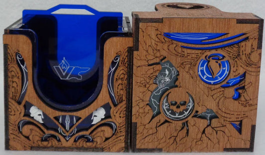 Dimir - Black/Blue Commander Deck Box by Vulcan Forge